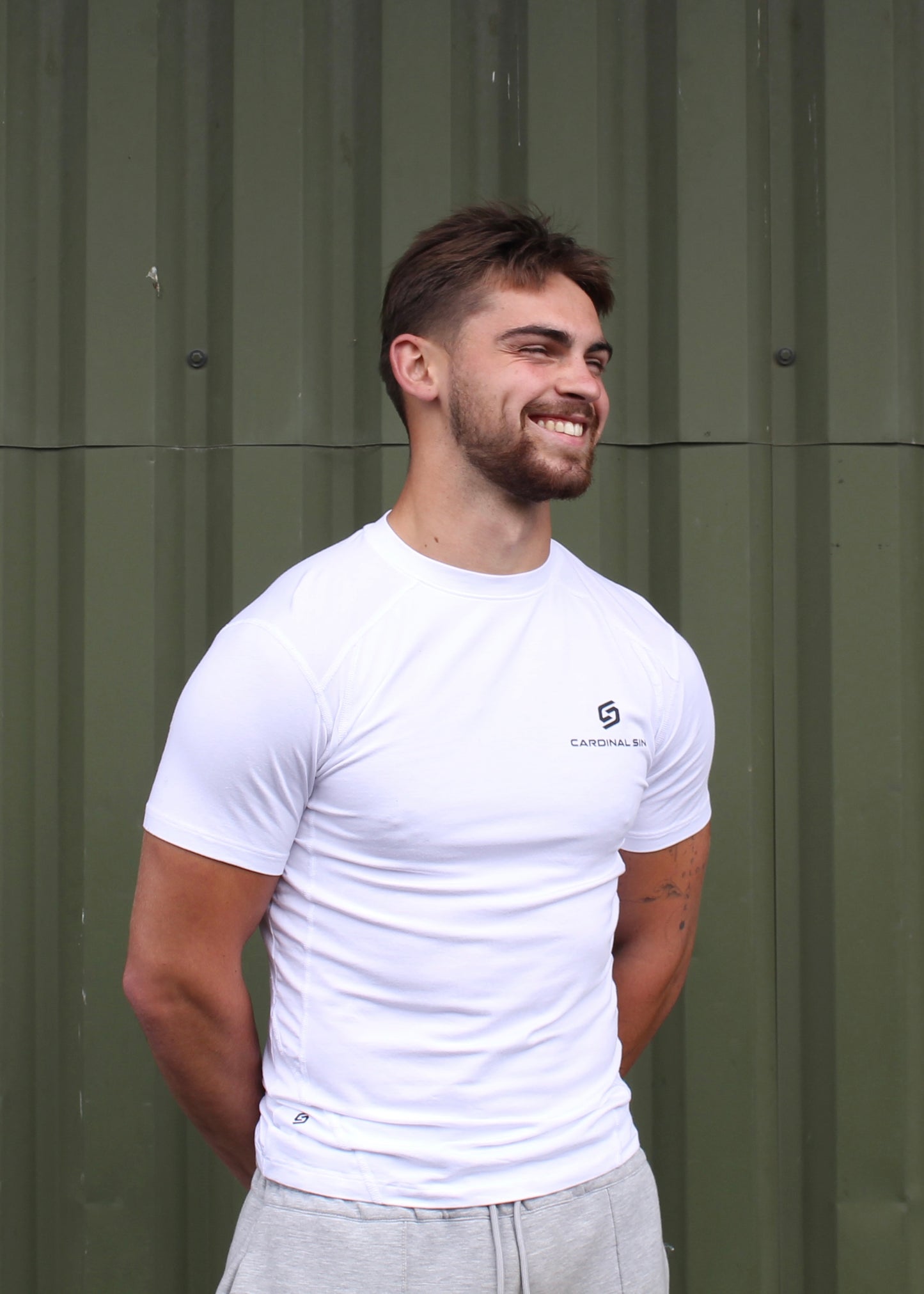 Men's Cardinal Sin Slim Fit Workout T-Shirt