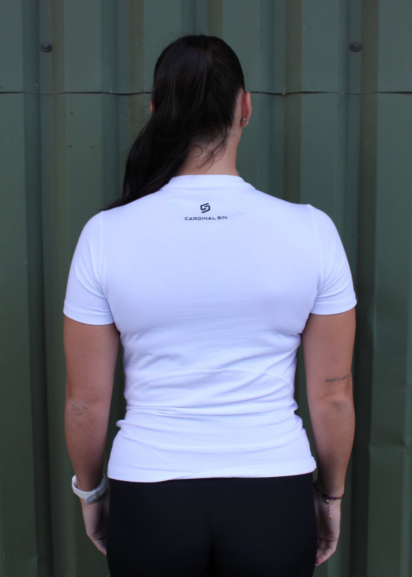 Women's Cardinal Sin Slim Fit Workout T-Shirt